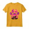 Hamiltonstovare Paw Mom Dad Dog - Maglietta per Amanti Cani - Regalo Perfetto per Natale o Compleanni - Paw Dog Silhouette Mountain Design