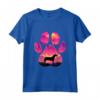 Hamiltonstovare Paw Mom Dad Dog - Maglietta per Amanti Cani - Regalo Perfetto per Natale o Compleanni - Paw Dog Silhouette Mountain Design