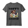 Happy Easter Hamiltonstovare Cane Razza - Maglietta per Uomini, Donne e Bambini - Ideale per festeggiare la Pasqua in Famiglia