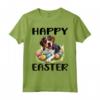 Happy Easter Hamiltonstovare Cane Razza - Maglietta per Uomini, Donne e Bambini - Ideale per festeggiare la Pasqua in Famiglia