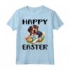 Happy Easter Hamiltonstovare Cane Razza - Maglietta per Uomini, Donne e Bambini - Ideale per festeggiare la Pasqua in Famiglia