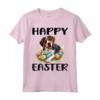 Happy Easter Hamiltonstovare Cane Razza - Maglietta per Uomini, Donne e Bambini - Ideale per festeggiare la Pasqua in Famiglia