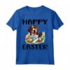 Happy Easter Hamiltonstovare Cane Razza - Maglietta per Uomini, Donne e Bambini - Ideale per festeggiare la Pasqua in Famiglia