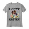 Happy Easter Hamiltonstovare Cane Razza - Maglietta per Uomini, Donne e Bambini - Ideale per festeggiare la Pasqua in Famiglia