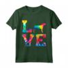 Love Hamiltonstovare Tie Dye Cane Mamma Papà Maglietta - Ideale per gli Amanti dei Cani - Leggera e Confortevole