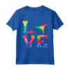 Love Hamiltonstovare Tie Dye Cane Mamma Papà Maglietta - Ideale per gli Amanti dei Cani - Leggera e Confortevole