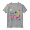 Love Hamiltonstovare Tie Dye Cane Mamma Papà Maglietta - Ideale per gli Amanti dei Cani - Leggera e Confortevole