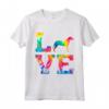 Love Hamiltonstovare Tie Dye Cane Mamma Papà Maglietta - Ideale per gli Amanti dei Cani - Leggera e Confortevole