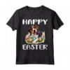 Happy Easter Hamiltonstovare - Maglietta divertente per amanti dei cani - Ideale per festeggiare la Pasqua in famiglia