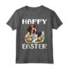 Happy Easter Hamiltonstovare - Maglietta divertente per amanti dei cani - Ideale per festeggiare la Pasqua in famiglia