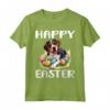 Happy Easter Hamiltonstovare - Maglietta divertente per amanti dei cani - Ideale per festeggiare la Pasqua in famiglia