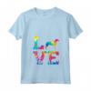Donna Love Hamiltonstovare Tie Dye Cane Mamma Papà Maglietta con Collo a V - Ideale Regalo per Amanti dei Cani - Leggera e Confortevole