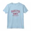 Hamilton New Jersey NJ - Design sportivo vintage Maglietta - Camicia Orgoglio della Città Natale per Uomo, Donna e Bambini