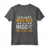 Bere birra e appendere con il mio Hamiltonstovare Foxhound svedese - Maglietta divertente per Amanti dei Cani - Design Witty a Tema Animali