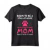 Born To Be A Hamiltonstovare Mamma - Divertente Foxhound Svedese Maglietta a Tema Cani - Ideale per Amanti degli Animali Domestici