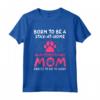 Born To Be A Hamiltonstovare Mamma - Divertente Foxhound Svedese Maglietta a Tema Cani - Ideale per Amanti degli Animali Domestici