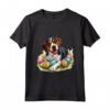 Happy Easter Hamiltonstovare Cane Razza - Maglietta per Uomini, Donne e Bambini - Ideale per Festeggiare la Pasqua con la Famiglia