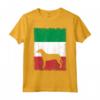 Hamiltonstovare - Bandiera per Cani Italiana Vintage Mamma Papà Maglietta - Regalo per Affenpinscher - Ideale per Compleanni o Natale