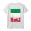 Hamiltonstovare - Bandiera per Cani Italiana Vintage Mamma Papà Maglietta - Regalo per Affenpinscher - Ideale per Compleanni o Natale