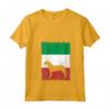 Donna Hamiltonstovare - Bandiera Italiana per Cani Vintage - Maglietta Mamma Papà con Collo a V - Ideale per Affenpinscher - Regalo per Natale o Compleanni