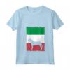 Donna Hamiltonstovare - Bandiera Italiana per Cani Vintage - Maglietta Mamma Papà con Collo a V - Ideale per Affenpinscher - Regalo per Natale o Compleanni