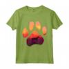 Paw Hamiltonstovare Cane Mamma Papà Uomini Donne - Maglietta Silhouette Paw Dog Sunset - Regalo Unico per Amanti dei Cani