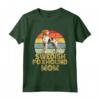 Hamiltonstövare (Foxhound svedese) Cane Mamma Retro Amante dei Cani Maglietta - Ideale come Regalo per Amanti dei Cani