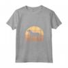 Donna Retro Tramonto Hamiltonstovare Maglietta con Collo a V - Regalo per Uomini e Donne amanti di Hamiltonstovare - I Love My Hamiltonstovare