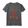 Retro Rock Hand TShirt - Maglietta Rock and Roll Style - Ideale per Concerti e Appassionati di Musica Anni '80 e '90
