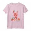 Retro Rock Hand TShirt - Maglietta Rock and Roll Style - Ideale per Concerti e Appassionati di Musica Anni '80 e '90