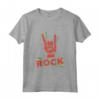 Retro Rock Hand TShirt - Maglietta Rock and Roll Style - Ideale per Concerti e Appassionati di Musica Anni '80 e '90