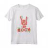 Retro Rock Hand TShirt - Maglietta Rock and Roll Style - Ideale per Concerti e Appassionati di Musica Anni '80 e '90