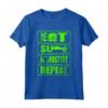 Eat Sleep Hardstyle Repeat - Maglietta Regalo Musica Techno Hardstyle - Ideale per Eventi con Gli Amici