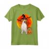 Harrier Zucca di Halloween Maglietta - Regalo Divertente per Amanti dei Cani - Dog Halloween Jack O Lantern Pumpkin Design