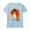 Harrier Zucca di Halloween Maglietta - Regalo Divertente per Amanti dei Cani - Dog Halloween Jack O Lantern Pumpkin Design