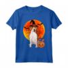 Harrier Zucca di Halloween Maglietta - Regalo Divertente per Amanti dei Cani - Dog Halloween Jack O Lantern Pumpkin Design