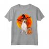Harrier Zucca di Halloween Maglietta - Regalo Divertente per Amanti dei Cani - Dog Halloween Jack O Lantern Pumpkin Design