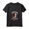 Donna Mamma di Beagle-Harrier - Maglietta con Collo a V - Ideale per le Mamme dei Cani Beagle-Harrier