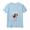 Donna Mamma di Beagle-Harrier - Maglietta con Collo a V - Ideale per le Mamme dei Cani Beagle-Harrier