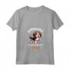 Donna Mamma di Beagle-Harrier - Maglietta con Collo a V - Ideale per le Mamme dei Cani Beagle-Harrier