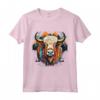 Costume da Yak Himalaya Tibet - Souvenir Retro Maglietta per Amanti degli Yak - Escursioni in Montagna