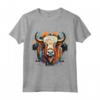Costume da Yak Himalaya Tibet - Souvenir Retro Maglietta per Amanti degli Yak - Escursioni in Montagna