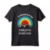 Preferirei essere nelle montagne dell'Himalaya - T-shirt per Campeggio all'aperto - Regalo di Compleanno per Amanti della Natura