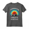 Preferirei essere nelle montagne dell'Himalaya - T-shirt per Campeggio all'aperto - Regalo di Compleanno per Amanti della Natura