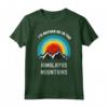Preferirei essere nelle montagne dell'Himalaya - T-shirt per Campeggio all'aperto - Regalo di Compleanno per Amanti della Natura