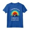 Preferirei essere nelle montagne dell'Himalaya - T-shirt per Campeggio all'aperto - Regalo di Compleanno per Amanti della Natura