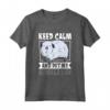Coccolare il mio Porcellino d'India Himalayano - Maglietta con Slogan 'Keep Calm and Pet My Himalayan' per Amanti dei Roditori