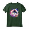 Splash Art Colorato con Faccia di Gatto Himalayano - Maglietta Moda Felina - Celebra la Bellezza dei Gatti Himalayani