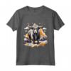 Tibet Himalaya Paesaggi Yak Costume Montagne Neve - Maglietta Souvenir con Yak per Appassionati di Escursioni