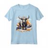 Tibet Himalaya Paesaggi Yak Costume Montagne Neve - Maglietta Souvenir con Yak per Appassionati di Escursioni